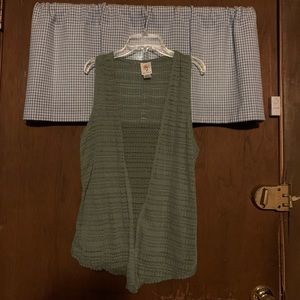 Self Esteem Green Vest   Size M
